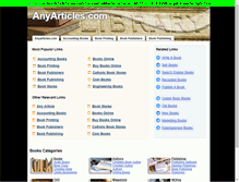 Tablet Screenshot of anyarticles.com
